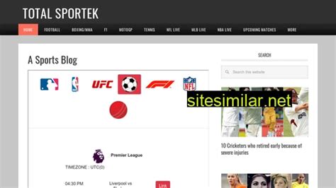 total sportek similar sites.